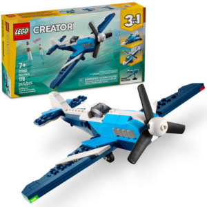 Aéronef : l’avion de course lego 31160