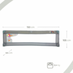 Barriere de lit 150 cm ASALVO