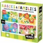 Bébés et Familles en bois HEADU