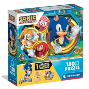 Puzzle Sonic 180 pcs Clementoni