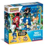 Puzzle Sonic 180 pcs Clementoni