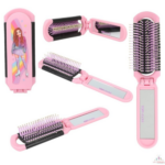 Brosse à cheveux Pliante avec miroir