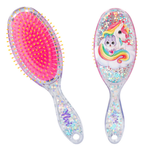 Brosse à cheveux licorne