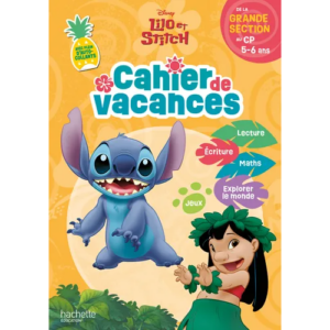 Cahier de vacances Stitch du GS au CP