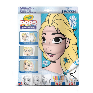 Coffret d’activités 3D Crayola Frozen