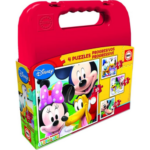 Coffret de 4 puzzles mickey EDUCA