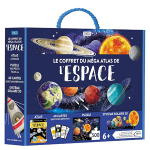Coffret du Mega Atlas de l’Espace SASSI JUNIOR