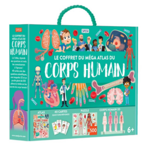 Coffret du Mega Atlas du Corps.H SASSI JUNIOR