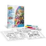 Livre de Coloriage Crayola Paw Patrol