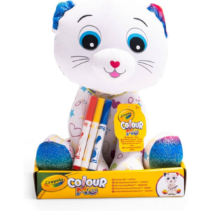Coloriage peluche Chat Crayola