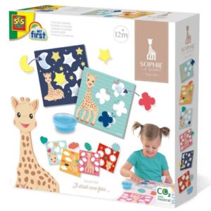 Coffret Formes à coller Sophie la girafe