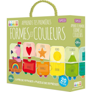 Apprends tes premières formes et couleurs SASSI JUNIOR