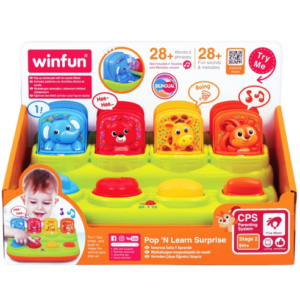 Jouet surprise bilingue WINFUN