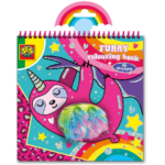 Livre de coloriage à fourrure SES Creative