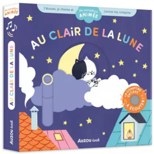 Ma comptine animée Au clair de la lune ( sonore )