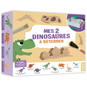 Mes 2 dinosaures à déterrer AUZOU