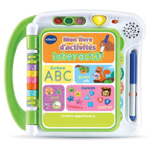 Mon livre d’activités interactif vtech