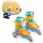 Patins à double fonction + casque Stitch Disney MONDO