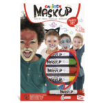 Peintures pour le Visage Mask Up Party 6 Pcs CARIOCA