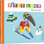 Ptit loup fait du ski