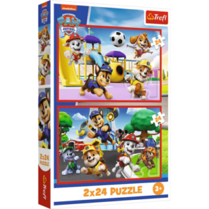 Puzzle 2×24 pcs Pat Patrouille