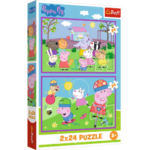 Puzzle 2×24 pcs Peppa Pig