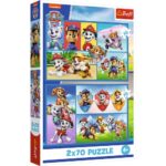 Puzzle 2×70 pcs Pat Patrouille TREFL