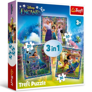 Puzzle 3 en 1 Encanto