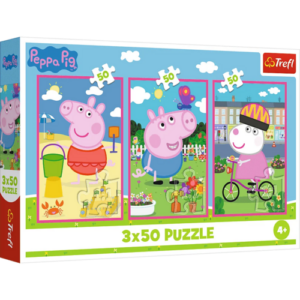 Puzzle 3×50 pcs Peppa Pig