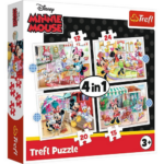 Puzzle 4 en 1 Minnie