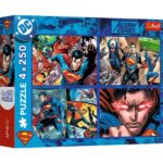 Puzzle 4×250 pcs Superman TREFL