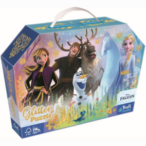 Puzzle Junior Glitter 70 pièces Frozen