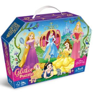 Puzzle Junior Glitter 70 pièces Princess