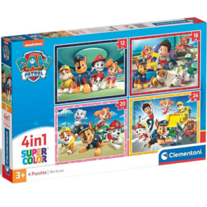 Puzzle Paw Patrol 4 en 1