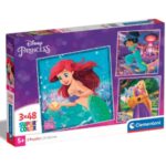 Puzzle Princess 3×48 pcs Clementoni