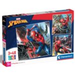 Puzzle Spiderman 3×48 pcs Clementoni