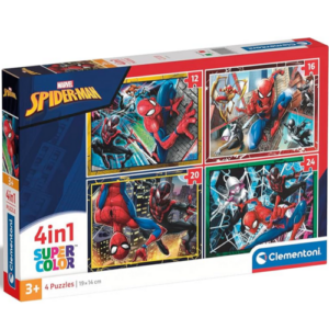 Puzzle Spiderman 4 en 1