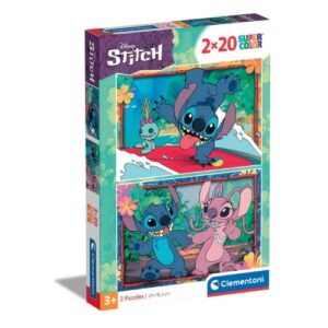 Puzzle Stitch 2×20 pcs Clementoni