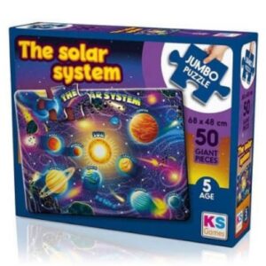Puzzle géant 50 pcs Système Solaire KS GAMES