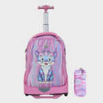 Sac à dos avec chariot 3 pcs GLOSSY BIRD