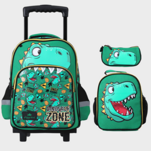 Sac à dos avec chariot 3 Pcs GLOSSY BIRD