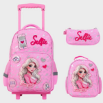 Sac à dos avec chariot 3 pcs GLOSSY BIRD