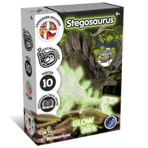 Stegosaurus fossiles phosphorescents SCIENCE4YOU
