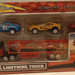 Coffret 3 voitures accrochages Cars